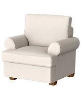 Modern Accent Chair Linen Single Sofa Chair for Living Room, Bedroom