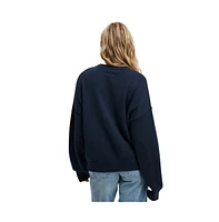 Cotton On Women's Varsity Crew Neck Pullover