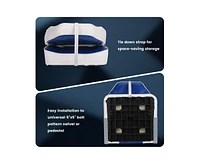 gaomon 2 Pack Folding Boat Seats, High Back Fishing Boat Seat, Comfortable Boat Chairs with Thick Sponge Padding and Hinge for Sightseeing Boat