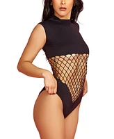 Hauty Women's Fishnet Bodysuit Lingerie