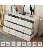 gaomon Fluted Dresser