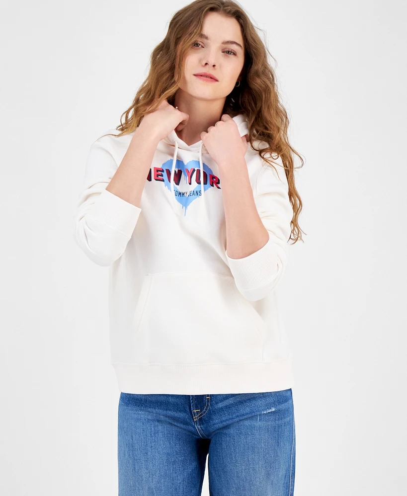 Tommy Jeans Women's x Nyc Graphic Pullover Hoodie