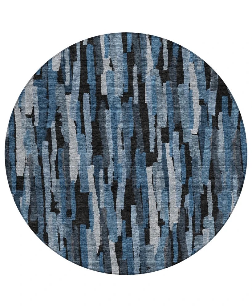 Addison Chantille Machine Washable ACN1079 8'x8' Round Area Rug