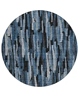 Addison Chantille Machine Washable ACN1079 8'x8' Round Area Rug