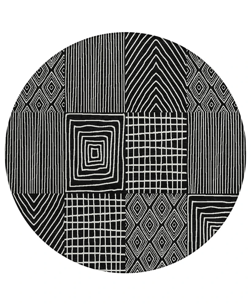 Addison Chantille Machine Washable ACN990 8'x8' Round Area Rug