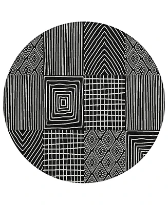 Addison Chantille Machine Washable ACN990 8'x8' Round Area Rug
