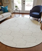 Addison Chantille Machine Washable ACN987 8'x8' Round Area Rug