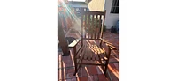 Streamdale Furniture Outdoor Rocking Chair Patio Rocker Brown