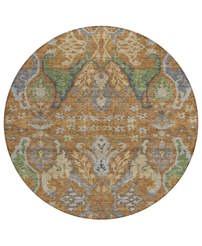 Addison Chantille Machine Washable ACN1153 8'x8' Round Area Rug