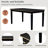 6-Piece Kitchen Dining Table Set
