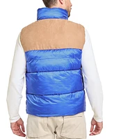 Guess Men's Fabric Block Puffer Vest