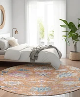 Addison Chantille Machine Washable ACN1154 8'x8' Round Area Rug