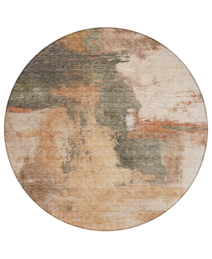 Addison Chantille Mahine Washable ACN1068 8'x8' Round Area Rug