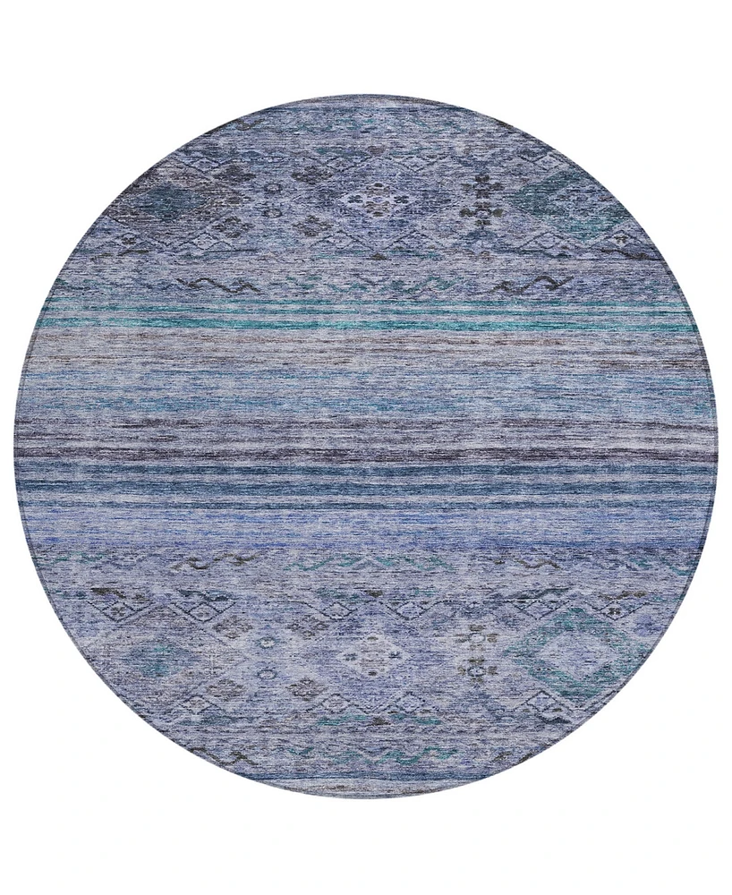 Addison Chantille Machine Washable ACN1219 8'x8' Round Area Rug