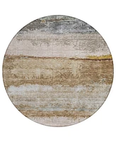 Addison Chantille Machine Washable ACN1197 8'x8' Round Area Rug