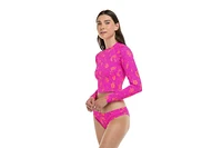 Body Glove Women's Puako Let It Be Crop Rashguard