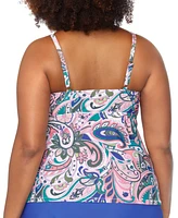 Raisins Curve Trendy Plus Aries Underwire Tankini Top