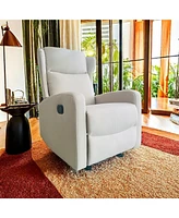 Rocking Recliner Chair for Living Room, Adjustable Modern Recliner Chair, Recliner Sofa with Lumbar Support, Classic and Traditional Recliner Chair wi
