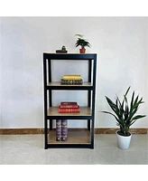 Slickblue 4-Tier Adjustable Garage Storage Shelves Heavy-Duty Utility Shelving for Maximum Organization