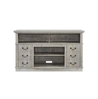 Slickblue Traditional Farmhouse Tv Media Stand Rustic Entertainment Console for TVs Up to 65"