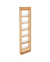 Rev-a-Shelf Pullout Wall Filler Cabinet Wooden Organizer, 42" Hgt, 432-WF42-3C