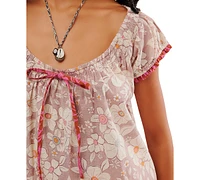 Free People Women's Frankie Cotton Printed Tunic