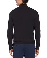 Perry Ellis Men's Long Sleeve Mock Neck Pullover Sweater