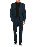 Perry Ellis Men's Slim Fit Knit Solid Suit Jacket