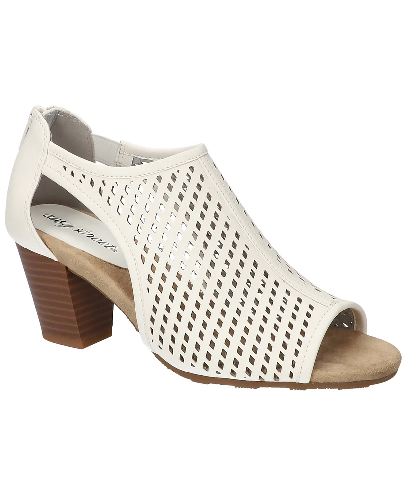 Easy Street Women's Amiri Block Heel Sandals