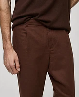 Mango Men's Slim-Fit Drawstring Pants