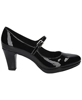 Easy Street Women's Zest Buckle Platform Pumps