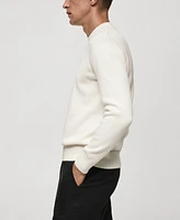 Mango Men's Knit Cotton Sweater