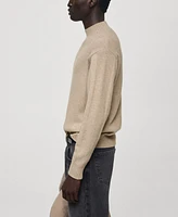 Mango Men's Structured Wool-Blend Knit Sweater