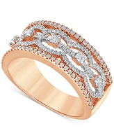 Diamond Band (5/8 ct. t.w.) in 10k Rose Gold