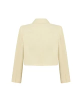 Nocturne Women's Shoulder Pad Crop Jacket