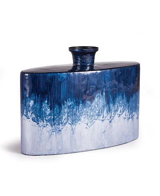 Azul Decorative Flask Vase