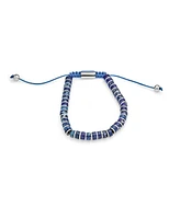 Bling Jewelry Natural Stone Retro Chakra Bolo Bracelet Adjustable
