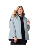 Free Country Women's Plus Size Back of Bell 3-in-1 Systems Jacket