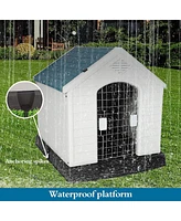 Slickblue Weatherproof Outdoor Dog House