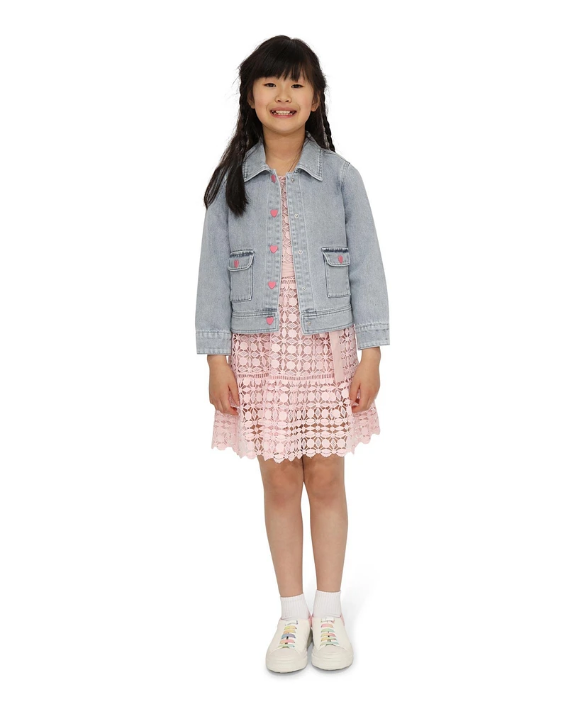 Belle & Bloom Big Girls Sweet Like Me Denim Jacket