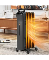 Sugift 1500W Oil Filled Space Heater with 3-Level Heat