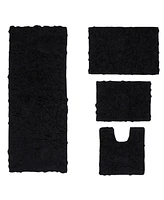 Home Weavers Bell Flower -Pc. Bath Rug Set