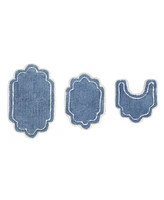 Home Weavers Allure Bathroom -Pc. Bath Rug Set