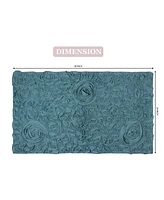 Home Weavers Bell Flower Bath Rug