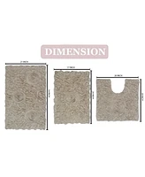 Home Weavers Modesto -Pc. Bath Rug Set