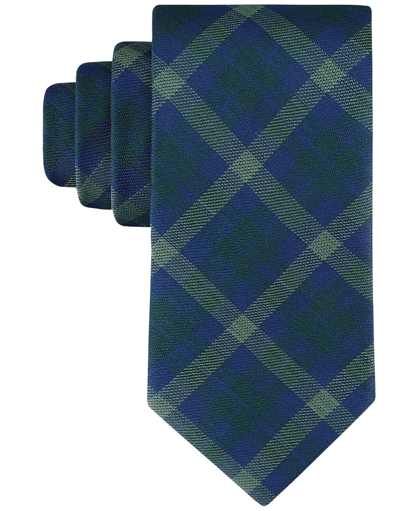 Tommy Hilfiger Men's Fred Tonal Plaid Tie