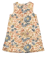 Nannette Toddler & Little Girls Floral Sequin Dress