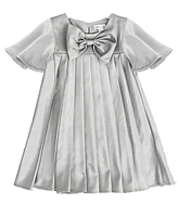 Nannette Toddler & Little Girls Metallic Satin Dress