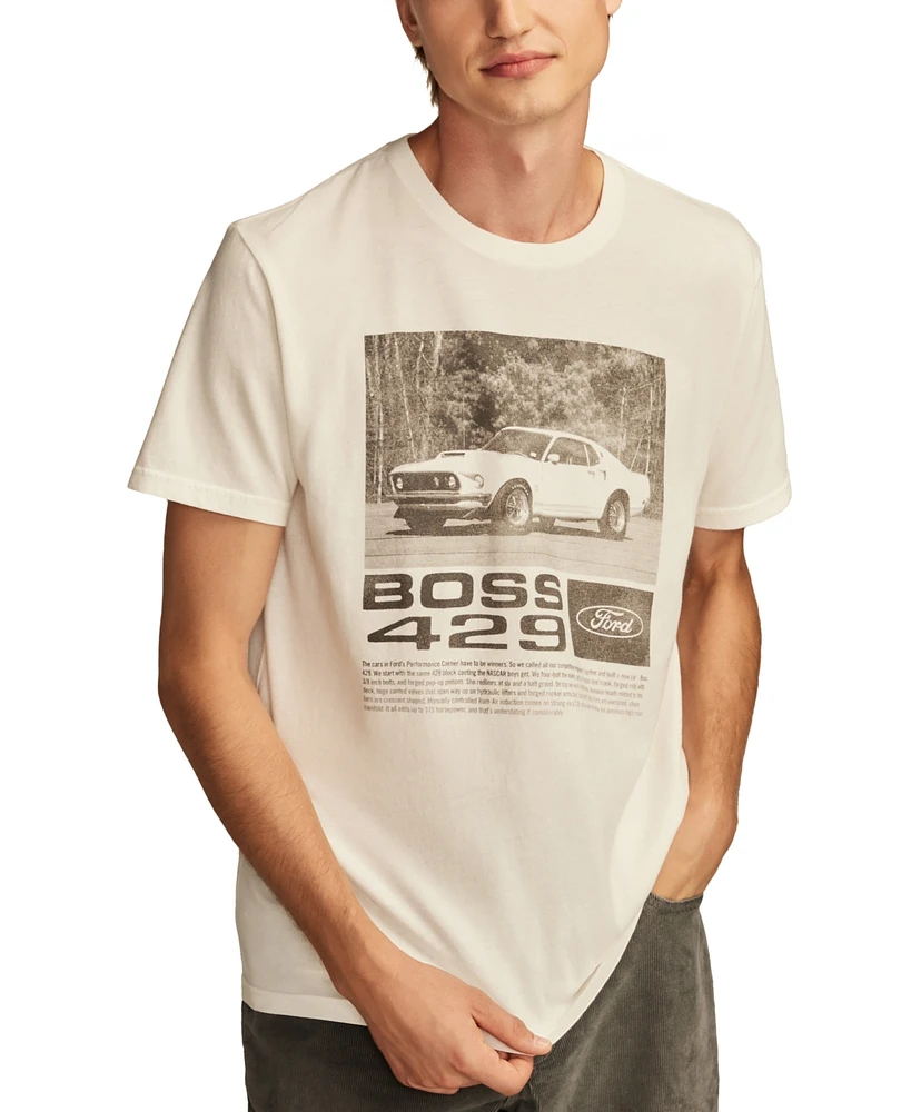 Lucky Brand Men's Mustang Gt 350 Graphic T-Shirt