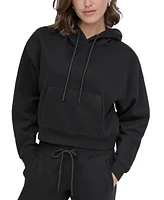 Dkny Sport Women's Cropped Logo Hoodie